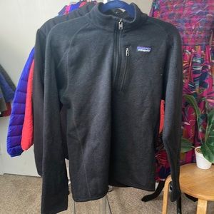 COPY - Patagonia Black Pullover 1/4 Zip Better Sweater